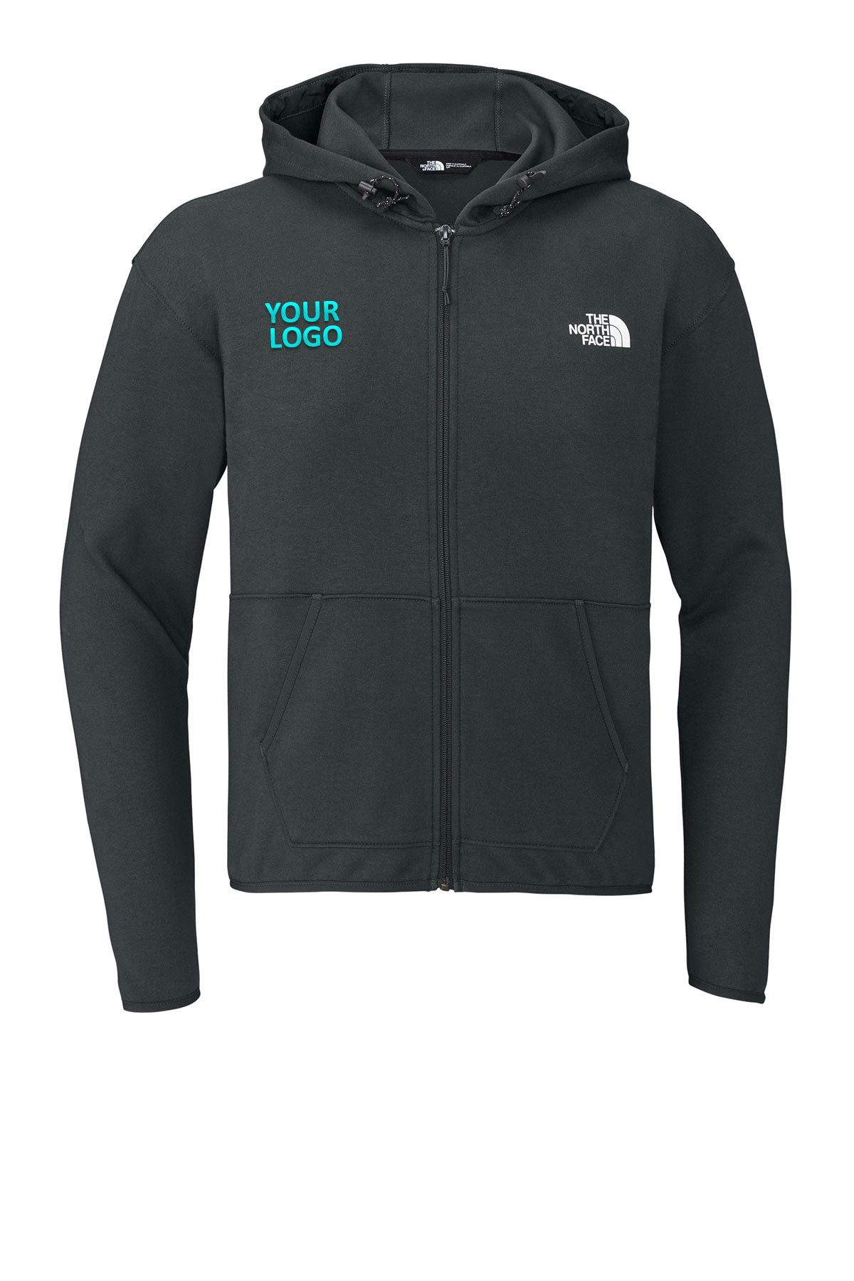 Hooded Sweatshirt Grey North Face Zip Hoodie Custom The North Face