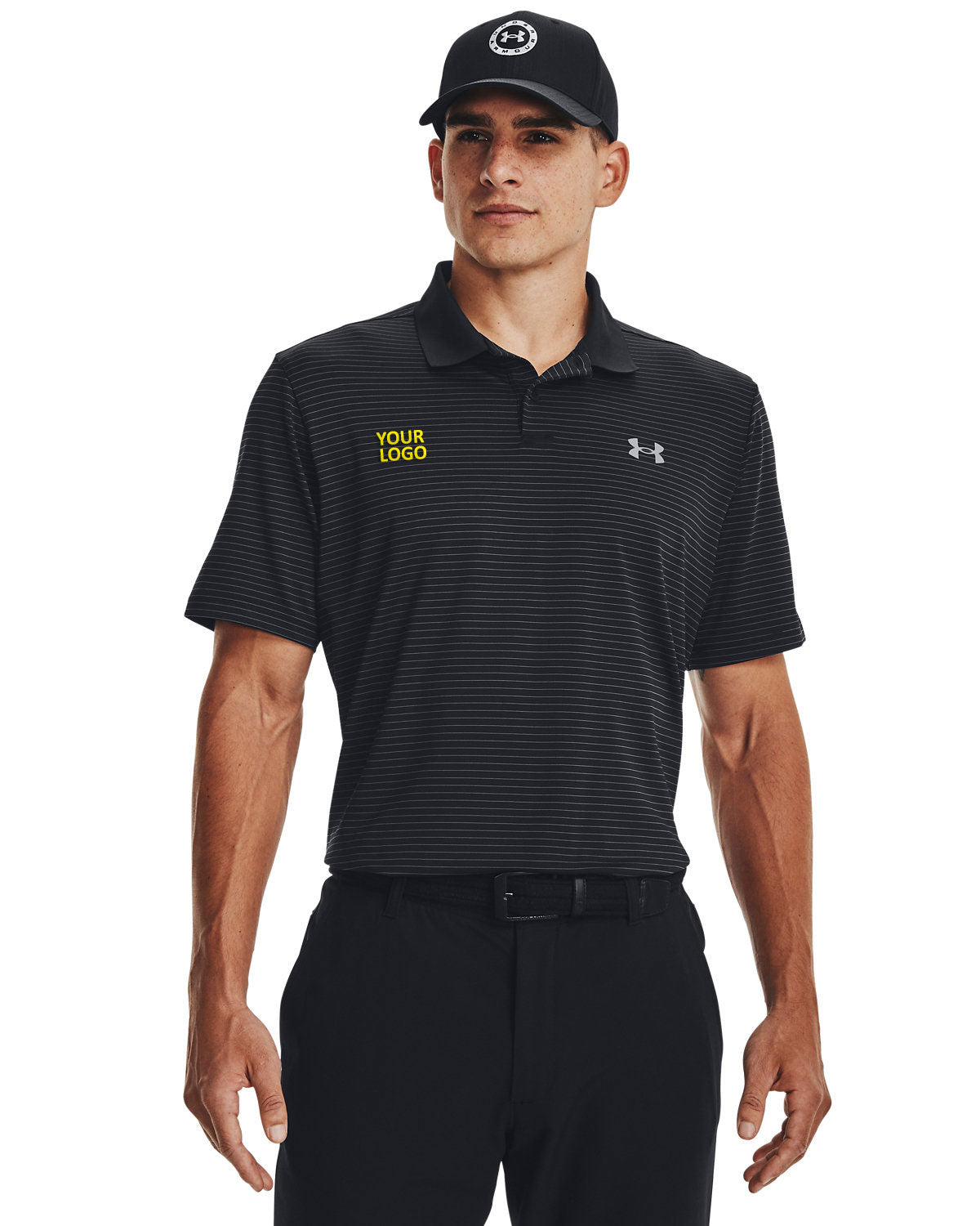 Custom embroidered under shops armour polo