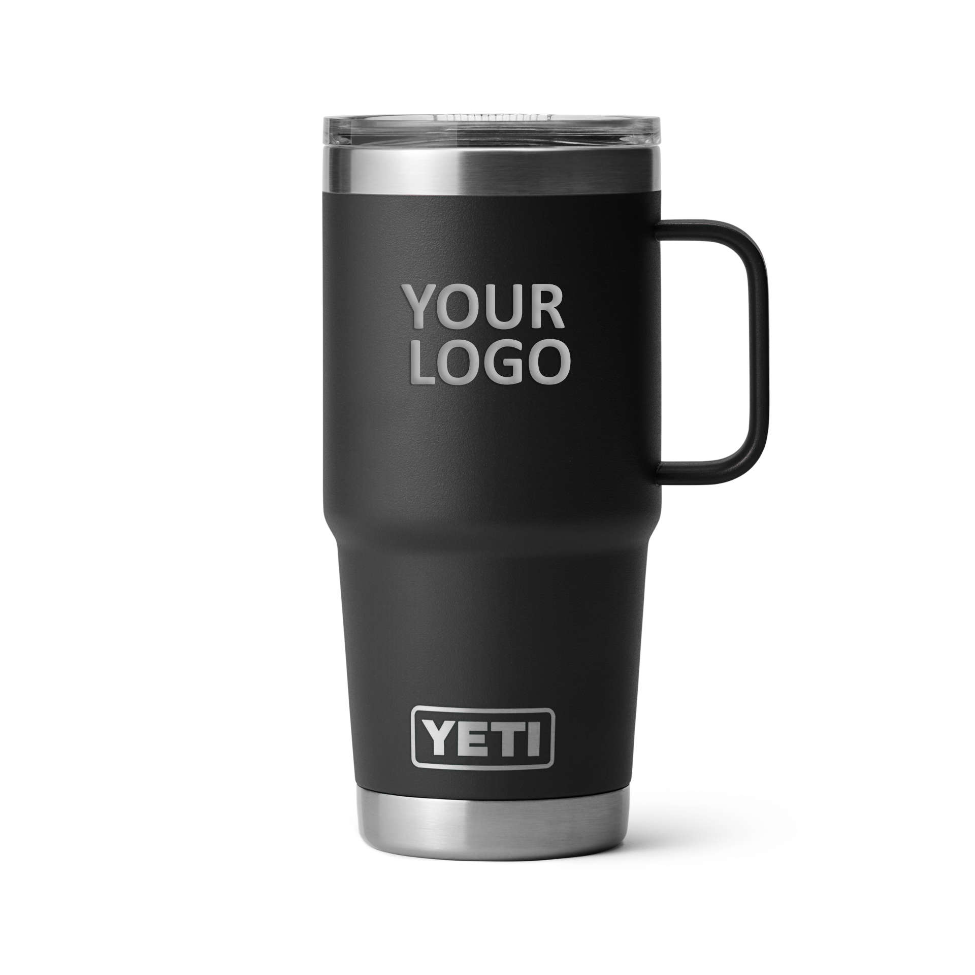 Personalized YETI® Rambler® 20 oz Travel Mug with Stronghold™ Lid