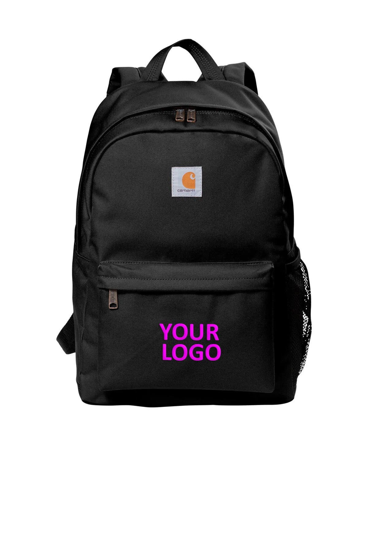 black canvas laptop backpack Branded Carhartt Canvas Backpack Black