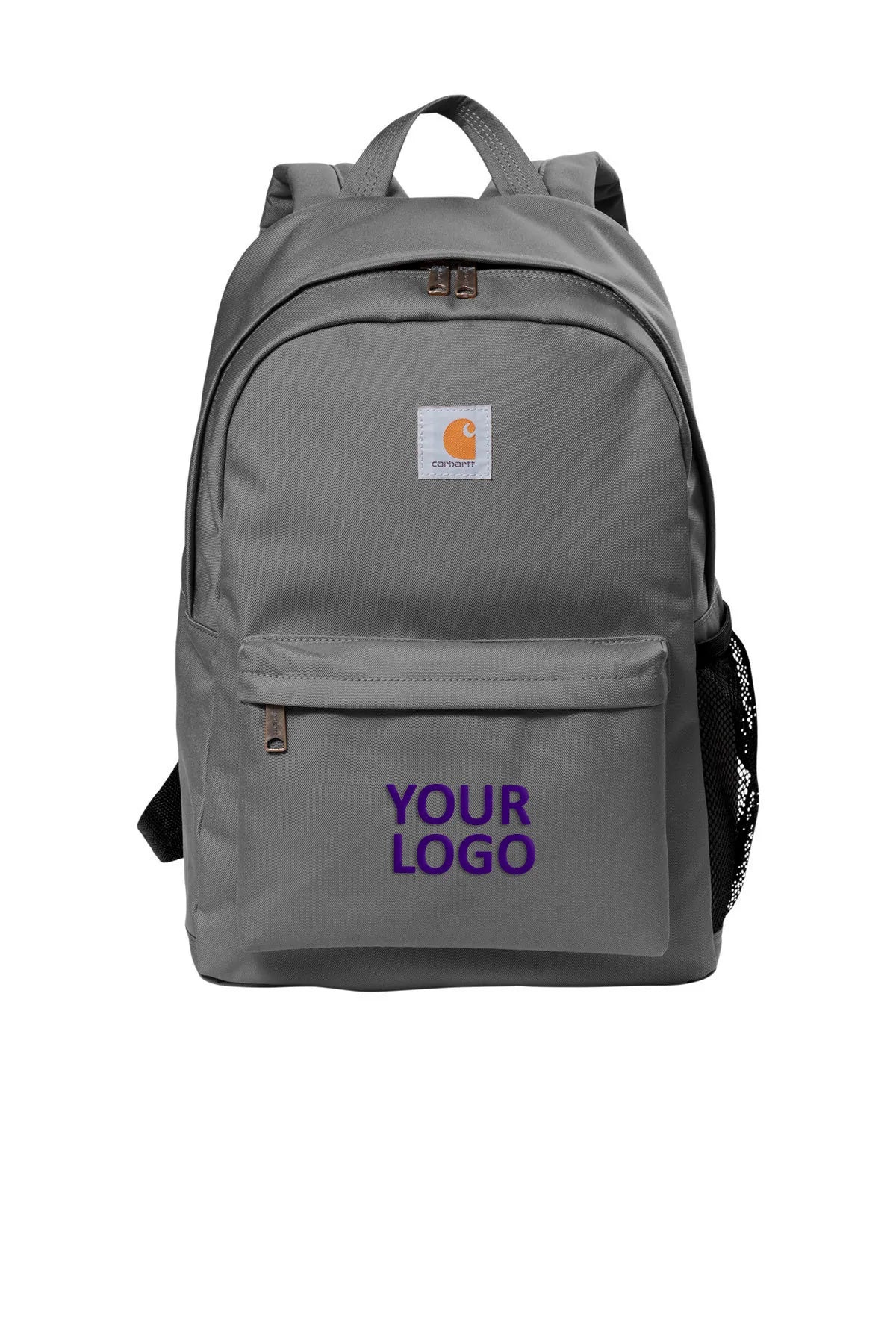 Branded Carhartt Canvas Backpack Grey