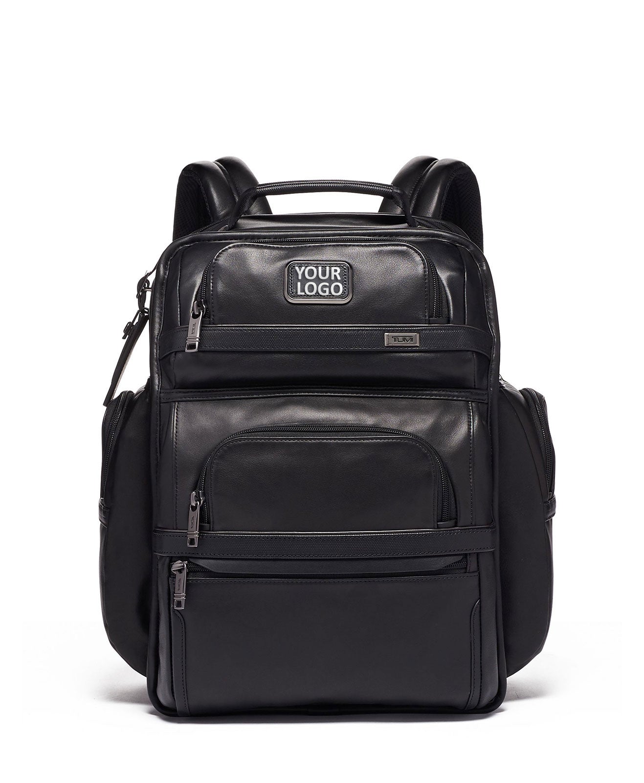 Branded Tumi Brief Pack Leather 1173431041 Black Leather Branded Tumi Brief Pack Leather 1173431041 Black Leather