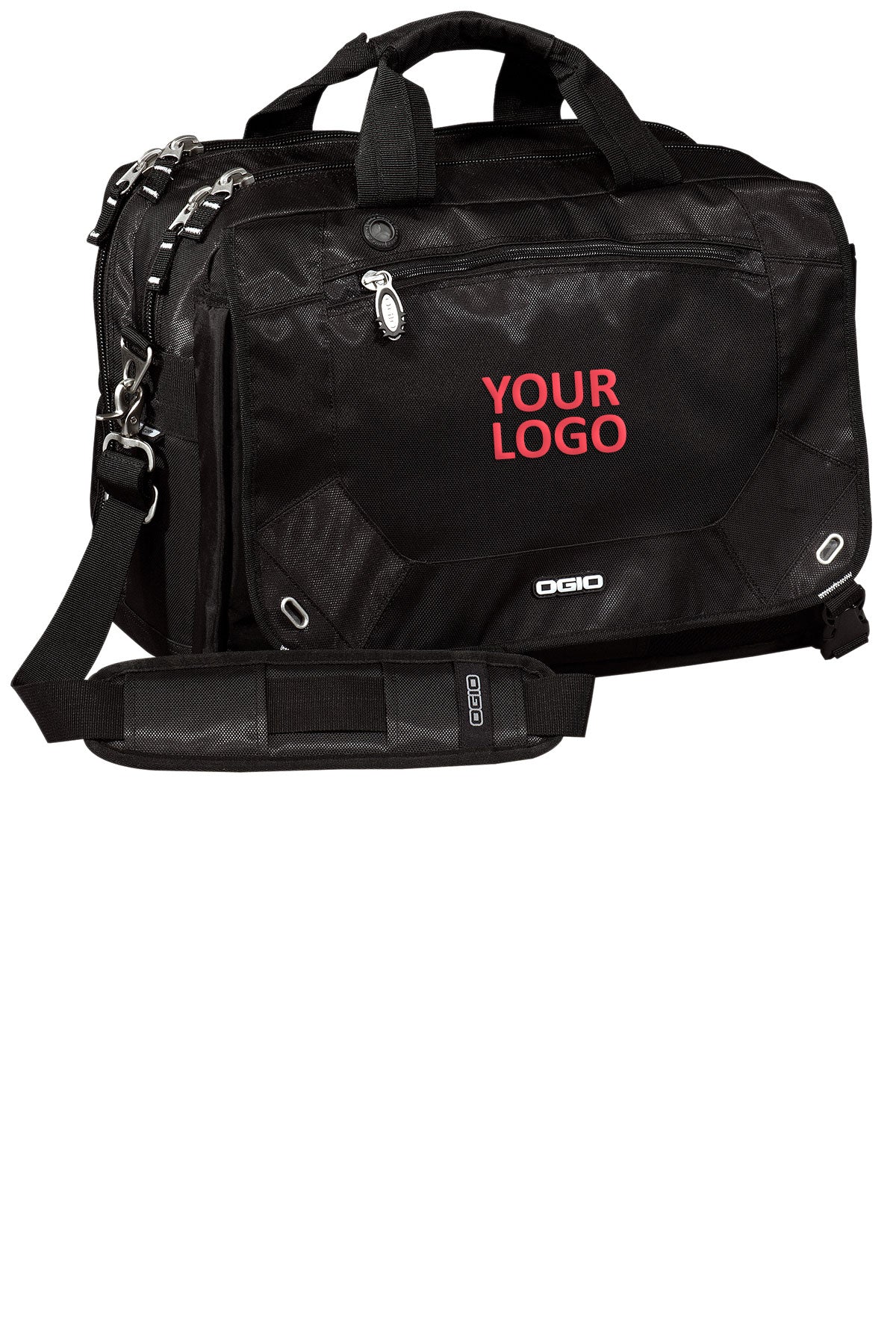 OGIO Corporate City Corp Customized Messenger Bags, Black