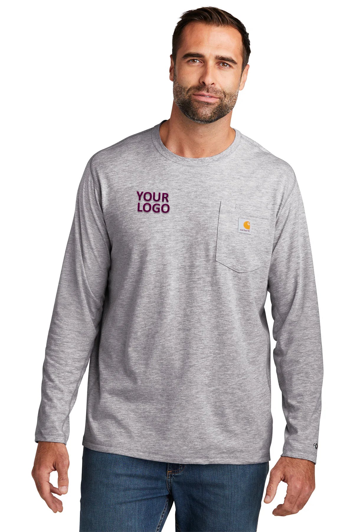 Carhartt long sleeve t shirts with pocket deals