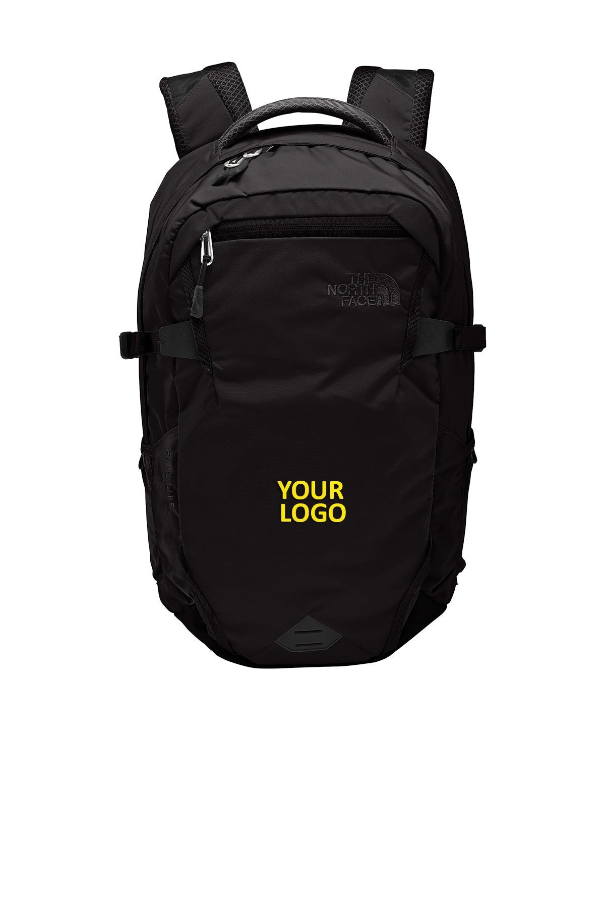 Custom North Face Fall line backpack Black Heather Custom North Face Fall line backpack Black Heather