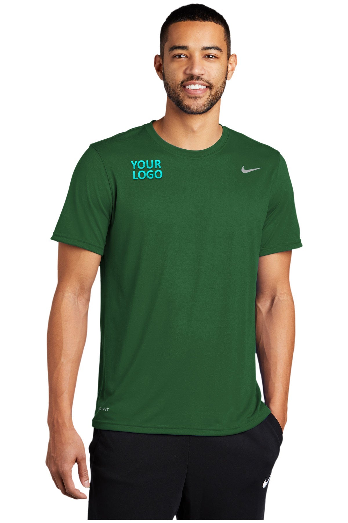 Branded Nike Team rLegend Tee DV7299 Gorge Green