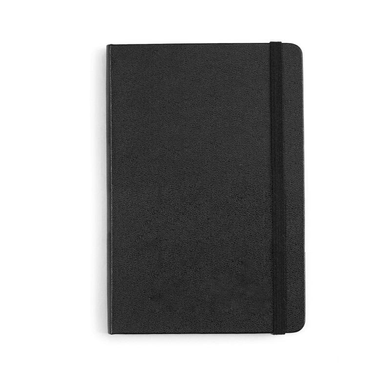 Moleskine Hard Cover Ruled Medium Notebook Black