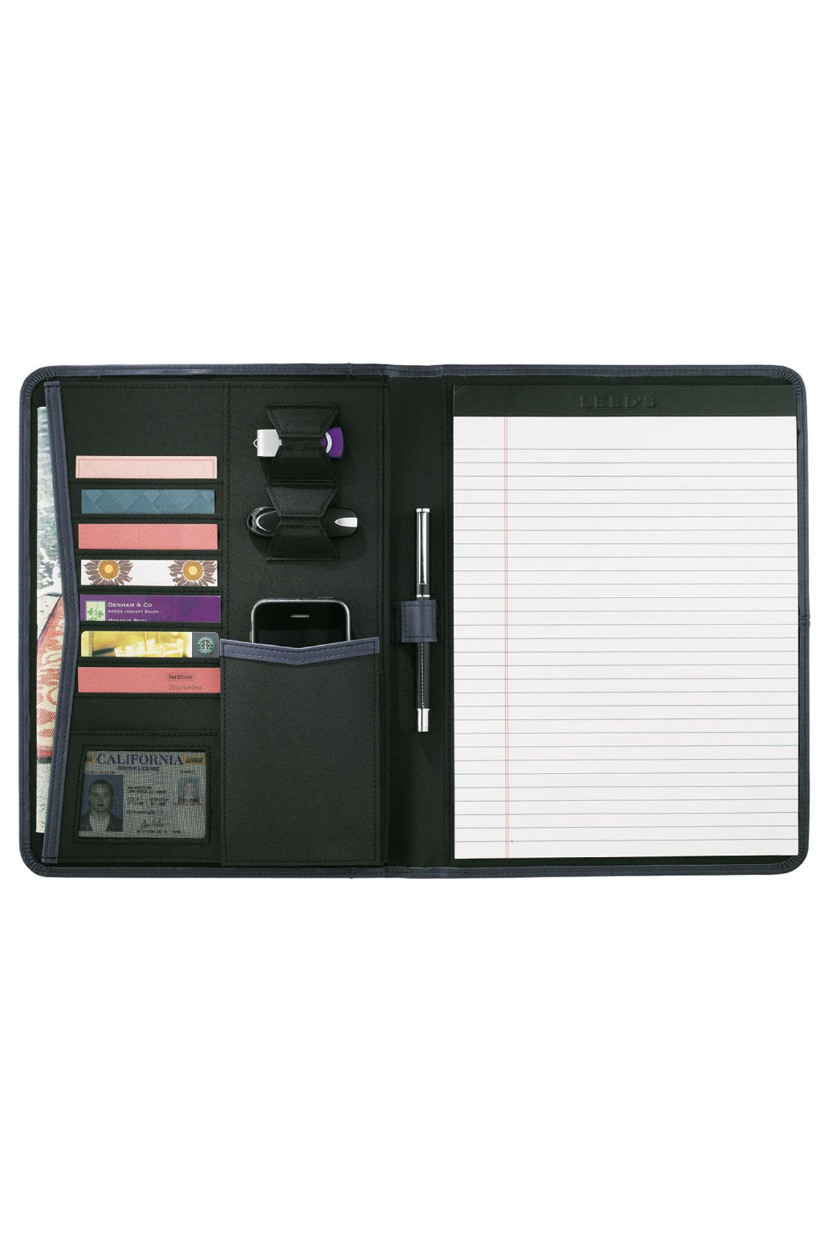 Pedova company logo Writing Pad, Navy