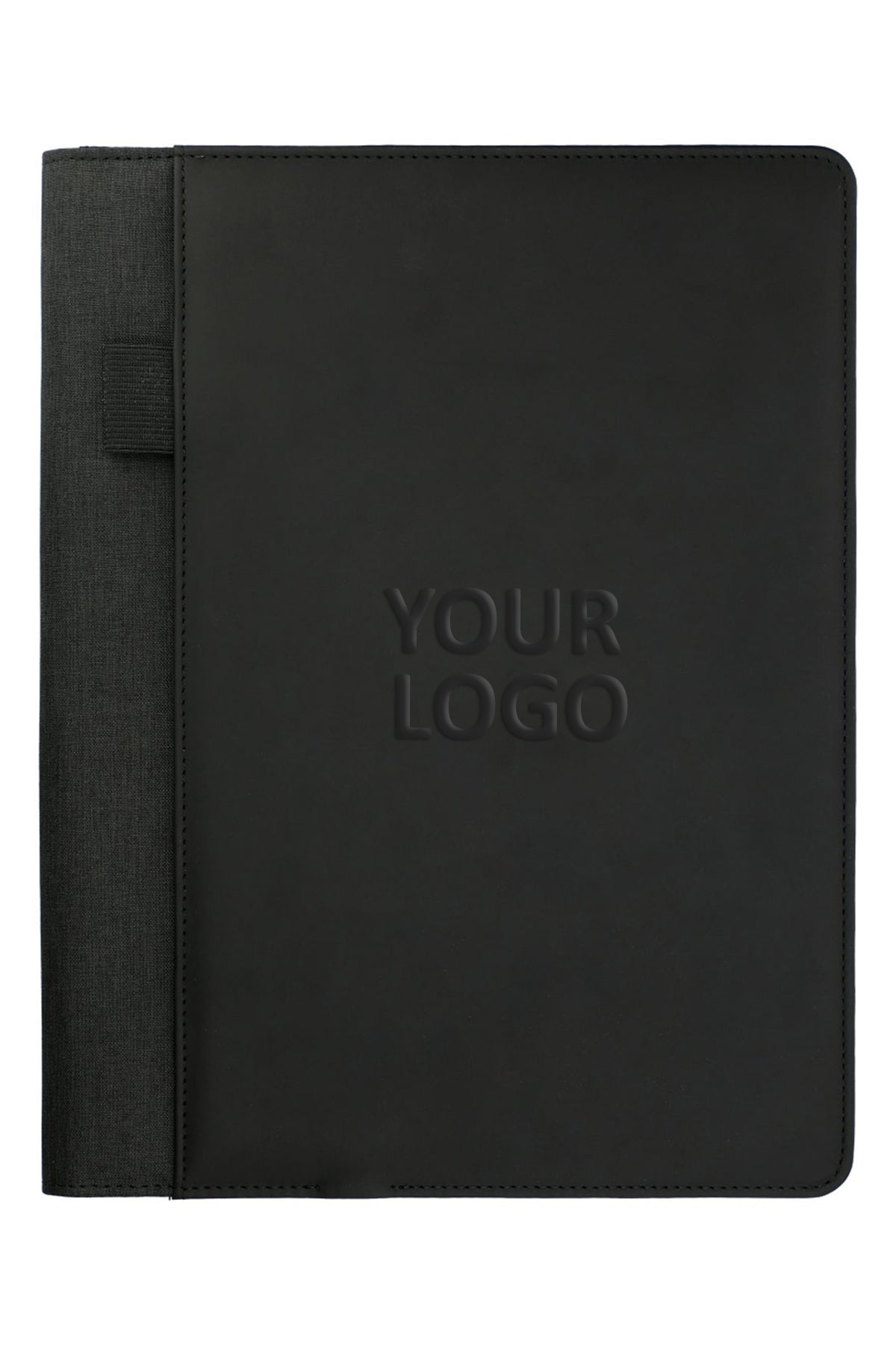 Vienna Writing Pad with Wireless Charger, Black