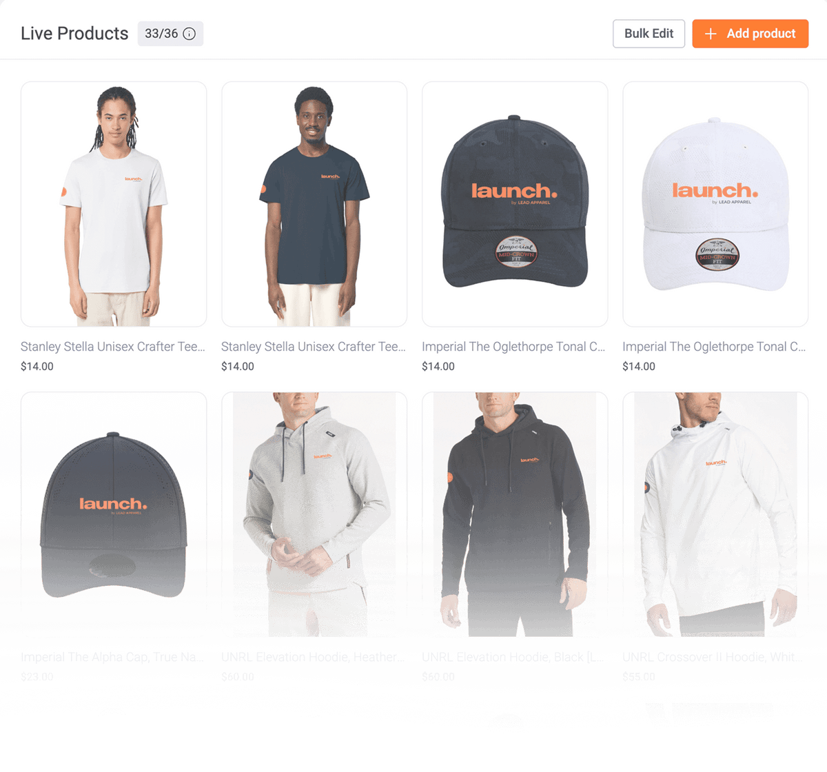 Upload Logos