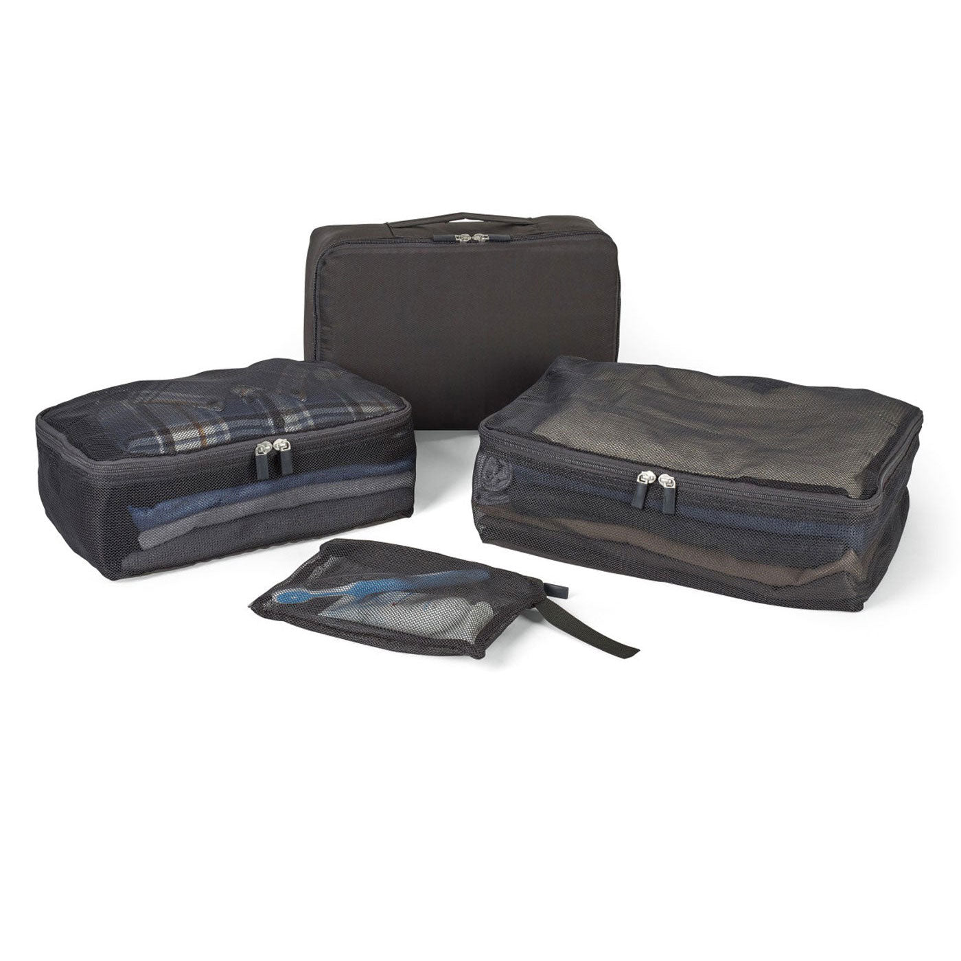 Samsonite Custom Foldable Packing Cubes, Graphite [Horizontal]