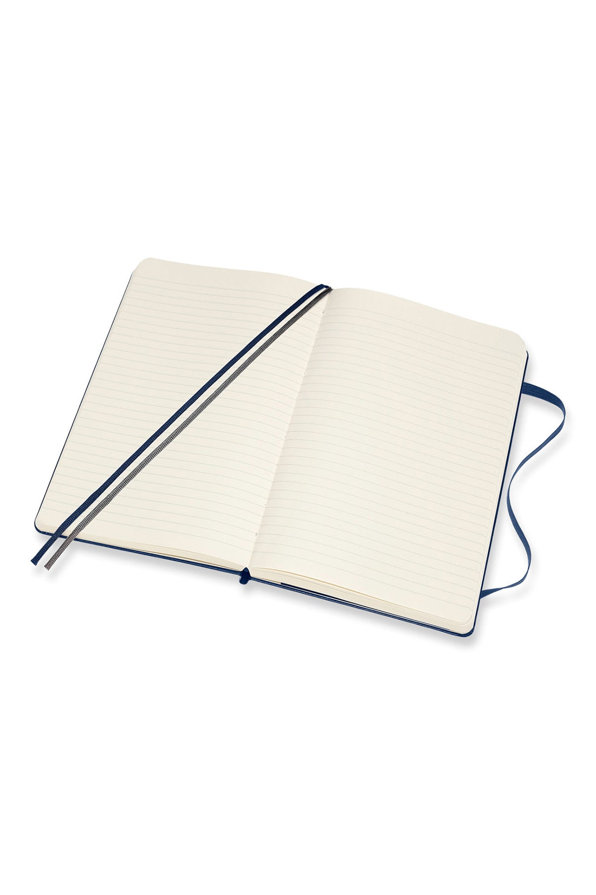 Moleskine Hard Cover Ruled Large Expanded Notebook Sapphire Blue