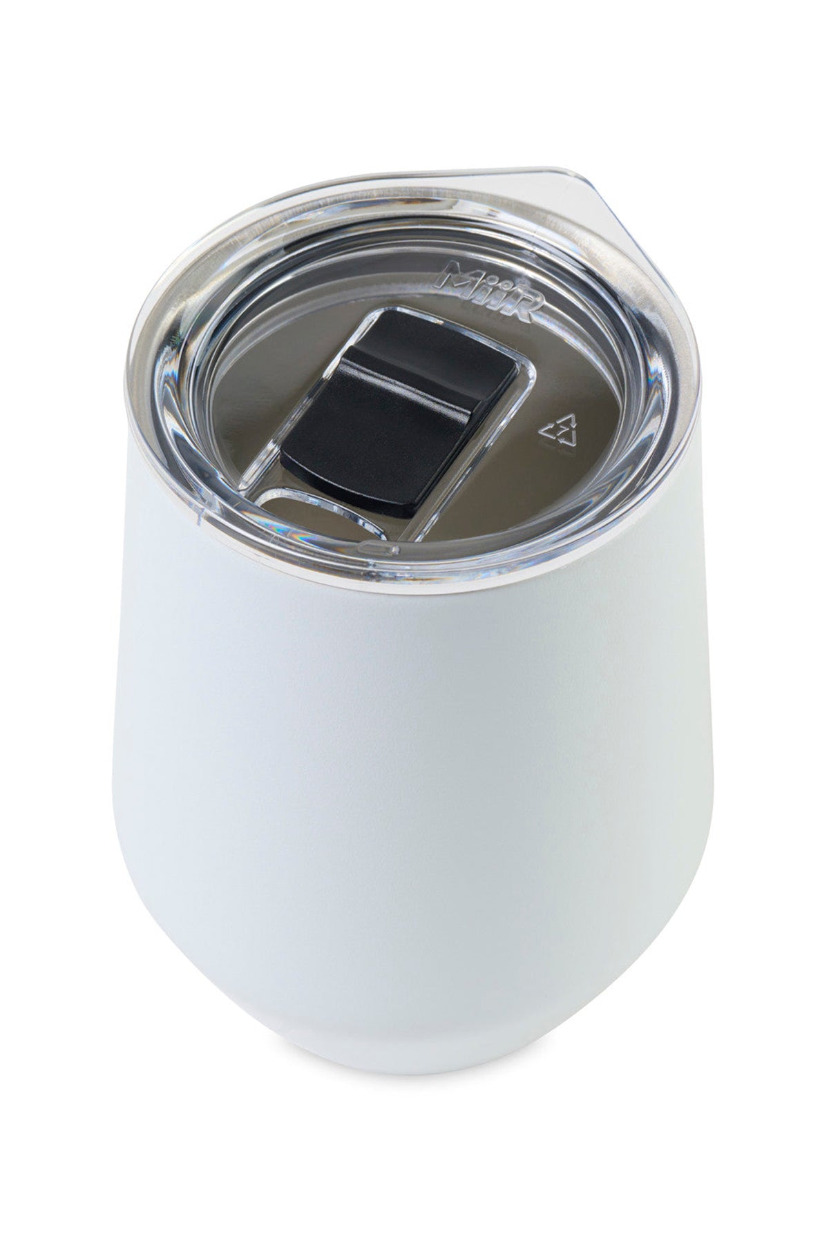 MiiR Vacuum Insulated 10 Oz Customized Wine Tumblers, White Powder
