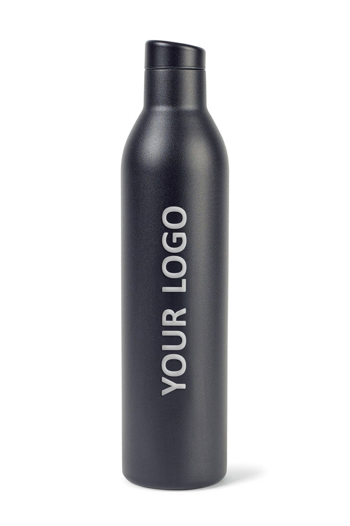 MiiR Vacuum Insulated Branded Wine 25 Oz Bottles, Black Powder