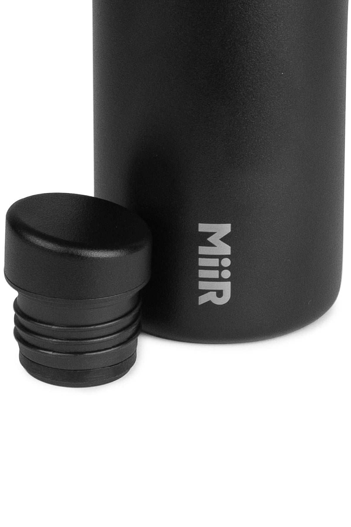 MiiR Vacuum Insulated Branded Wine 25 Oz Bottles, Black Powder
