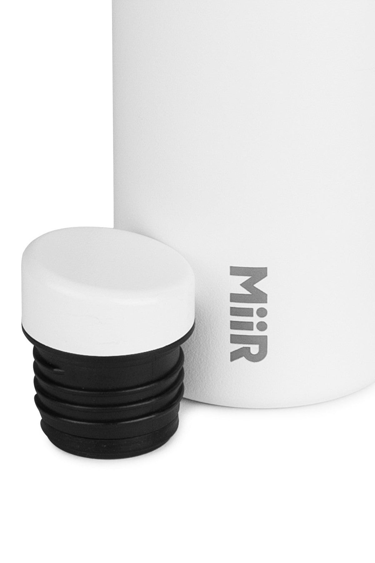 MiiR Vacuum Insulated Branded Wine 25 Oz Bottles, White Powder