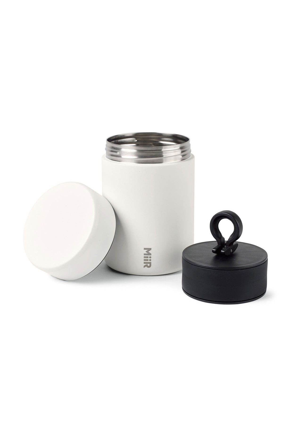 MiiR Coffee Branded 12 Oz Canisters, White Powder