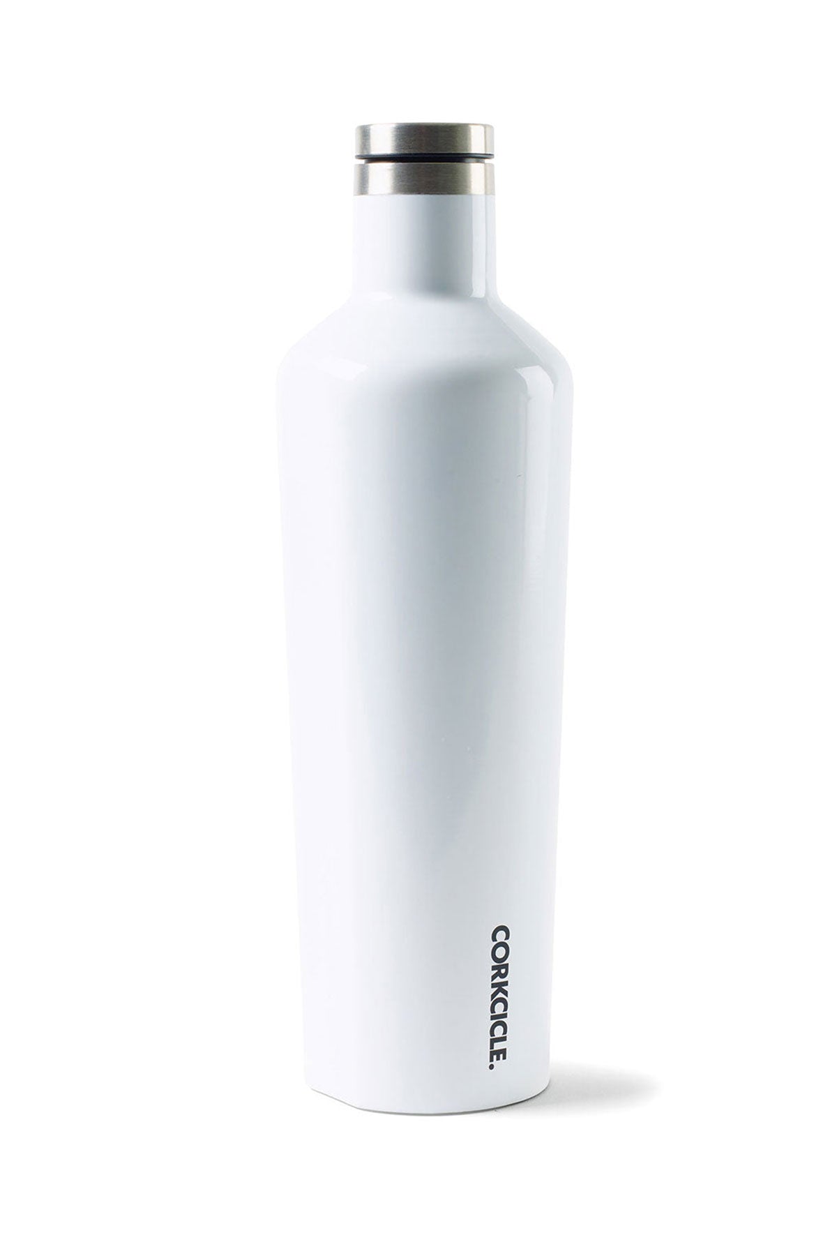 Corkcicle Stainless Canteen 25 Oz., White [August Grooming]