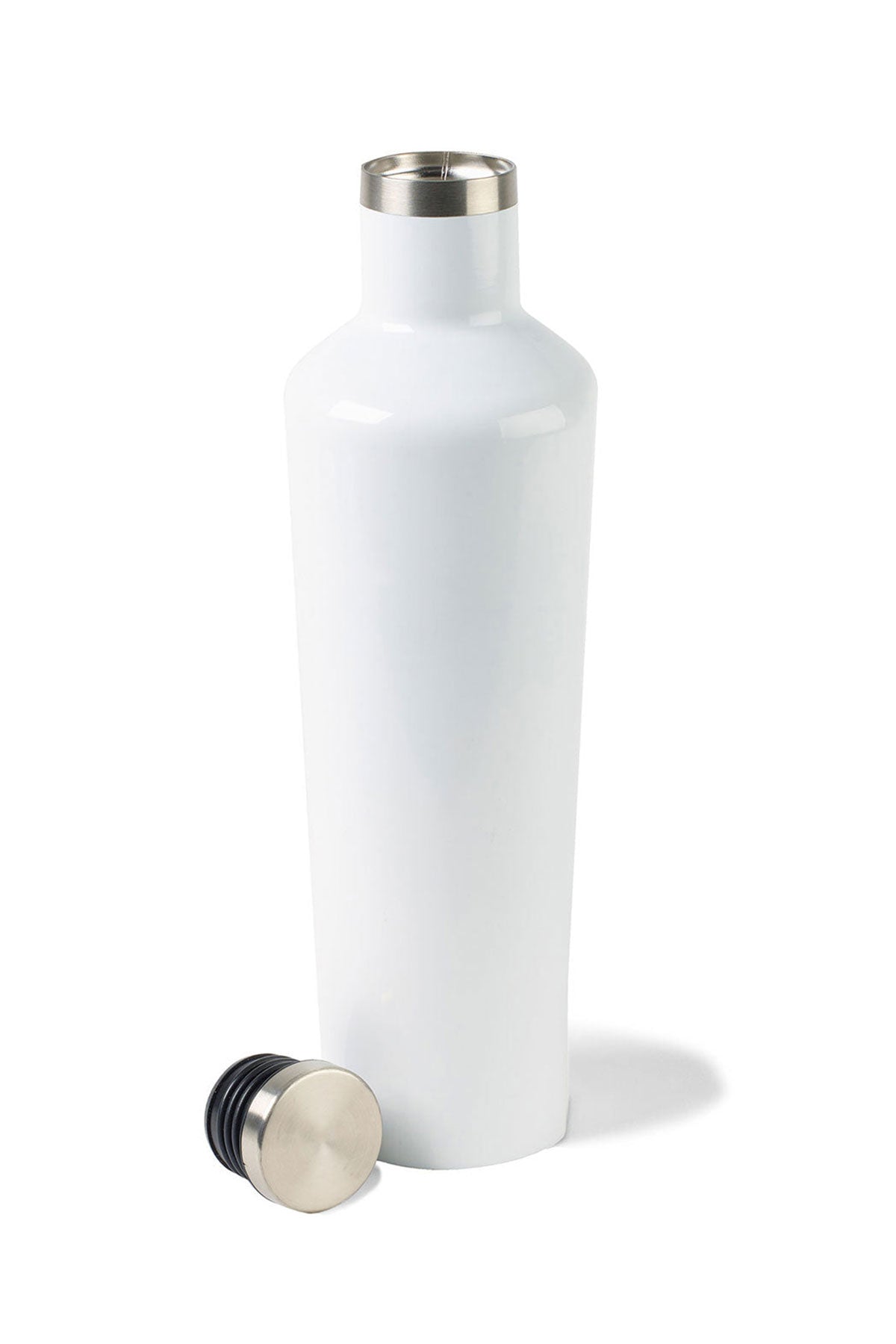 Corkcicle Stainless Canteen 25 Oz., White [August Grooming]