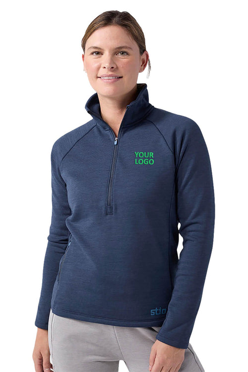Stio Glide Stretch Custom Half-Zips, Mountain Shadow