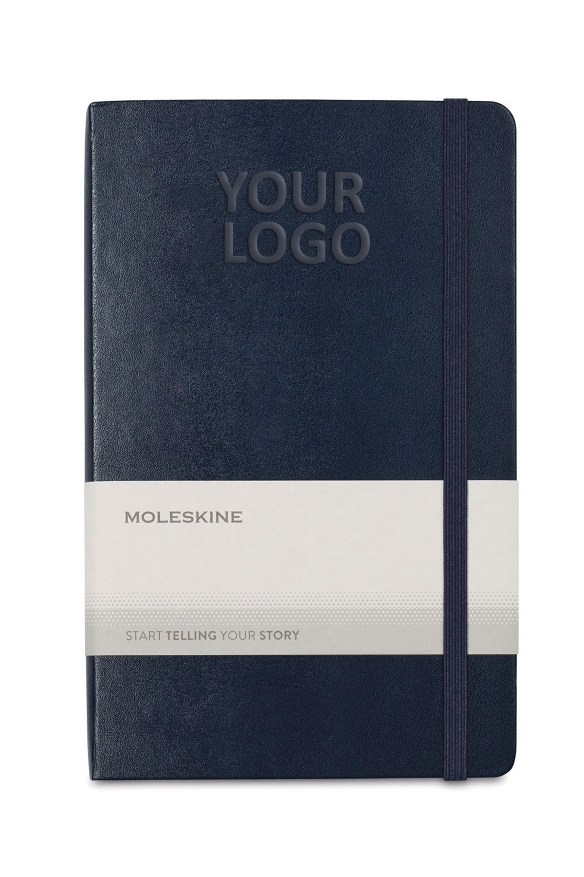 Moleskine Hard Cover Large Double Layout Notebook Sapphire Blue