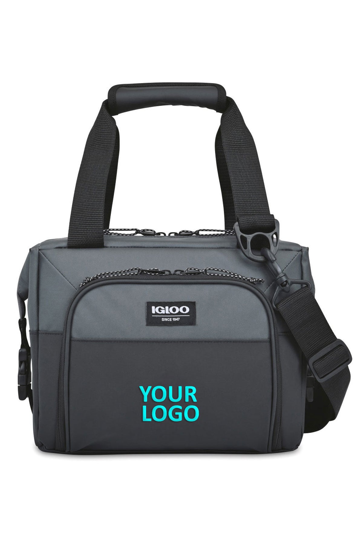 Igloo Seadrift Snap Down Customized 12 Can Coolers, BlackGrey