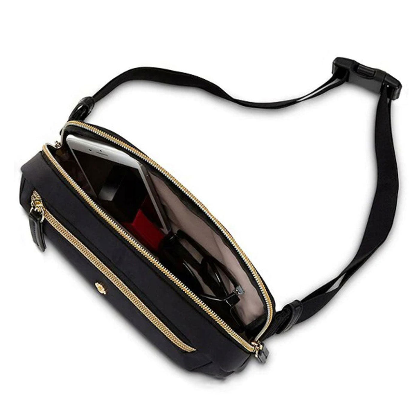 Samsonite Mobile Solution Branded Waist Packs, Black [Horizontal]