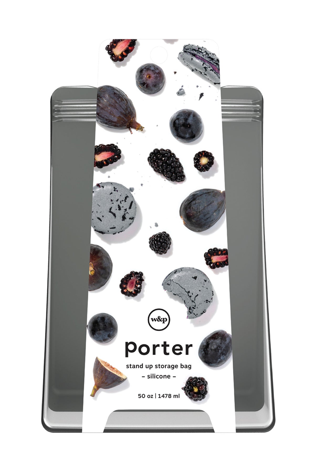 Custom W&P Porter Stand-Up Bag- Large Charcoal 101373-088