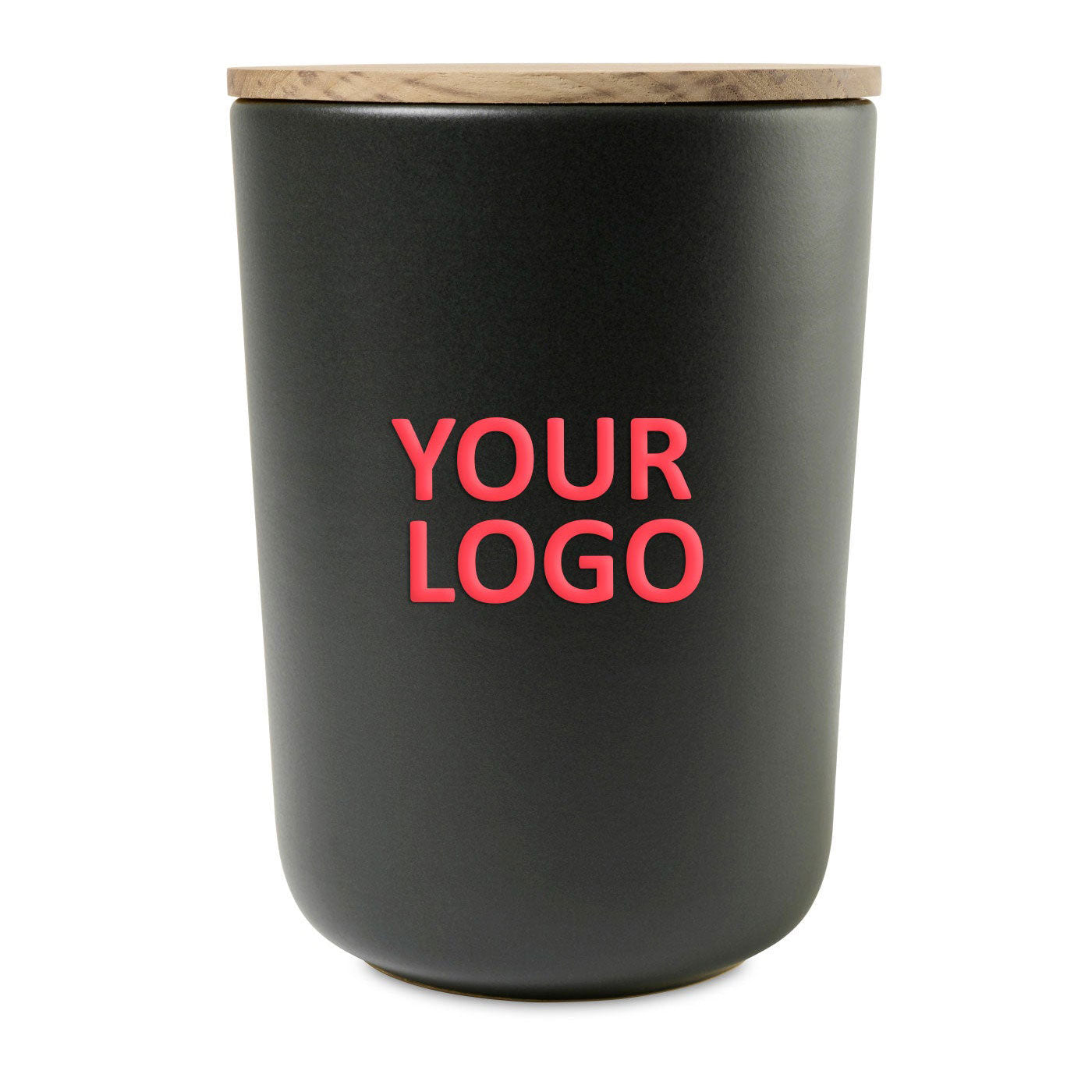 Be Home Stoneware XLarge Custom Containers, Black
