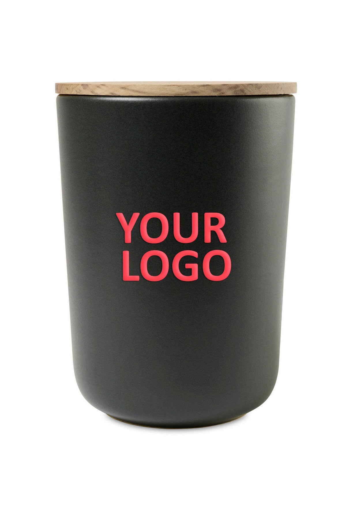 Be Home Stoneware XLarge Custom Containers, Black
