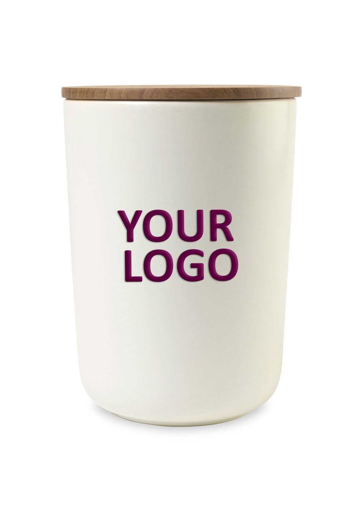 Be Home Stoneware XLarge Custom Containers, White