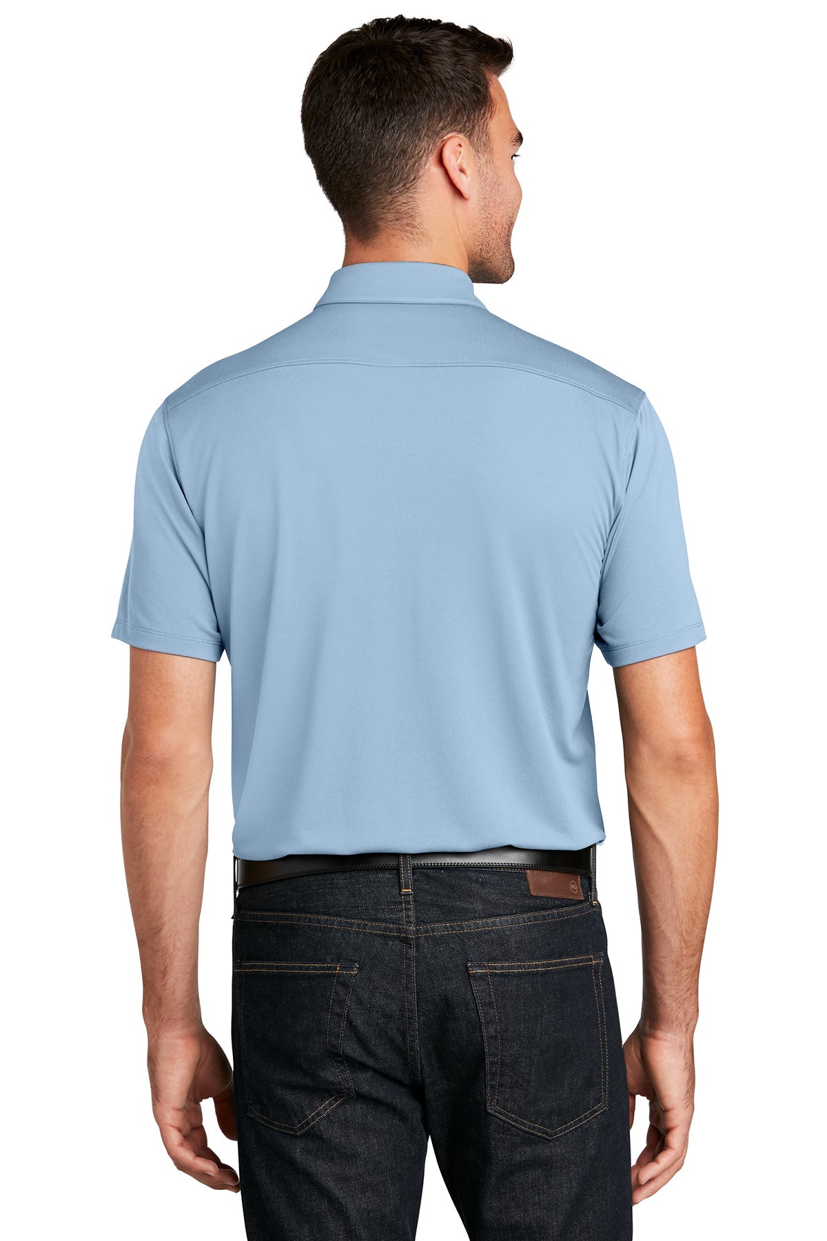 Port Authority UV Choice Pique Customized Polos, Cloud Blue [Maine State Credit Union]