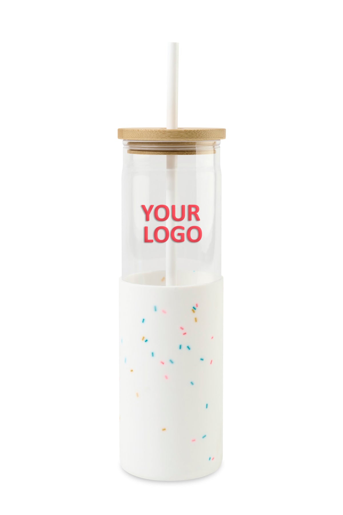 Aviana Tritan Branded 20 oz Tumblers with Straw, Confetti