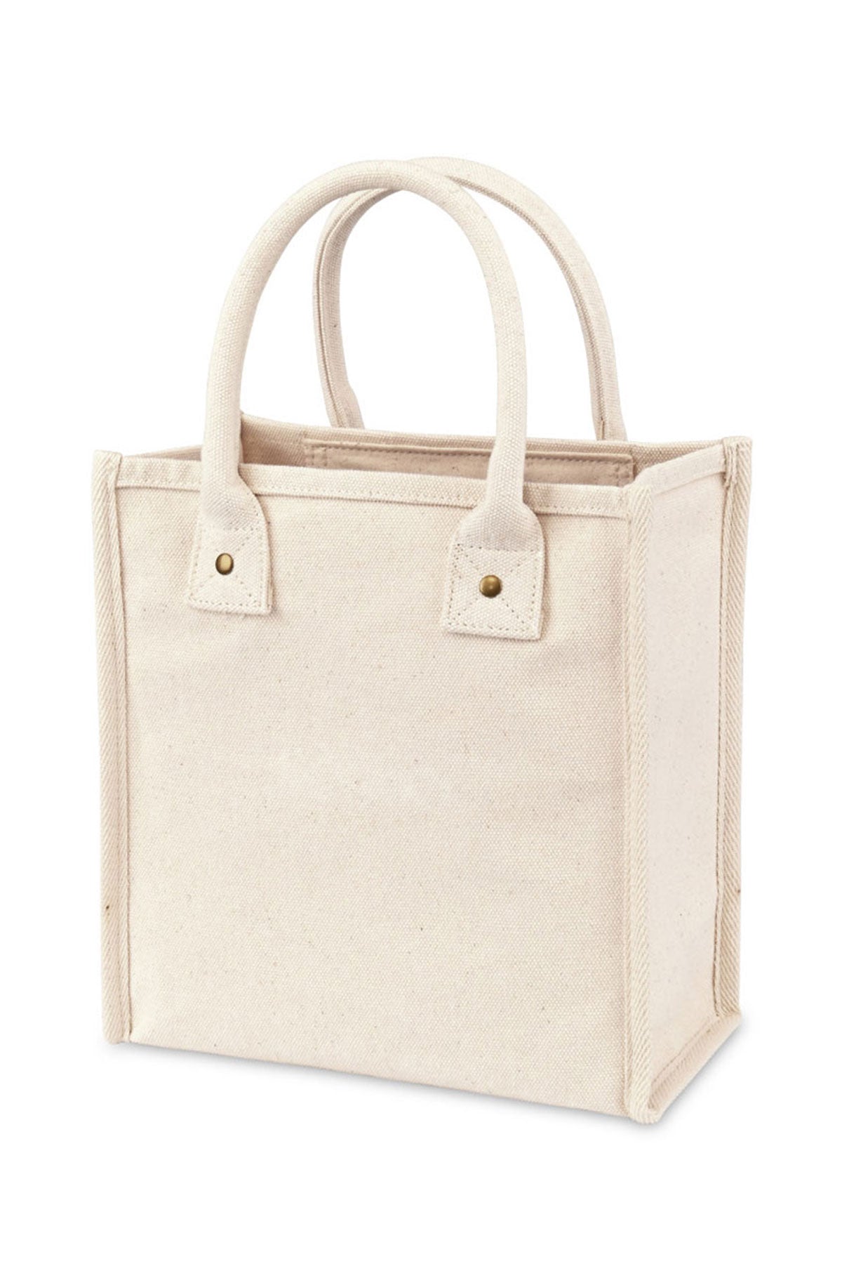 Petite Market Street Custom Totes, Natural