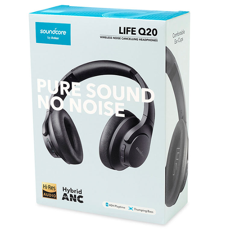 Anker Soundcore Q20 Customized Headphones, Black [TW Constructors]