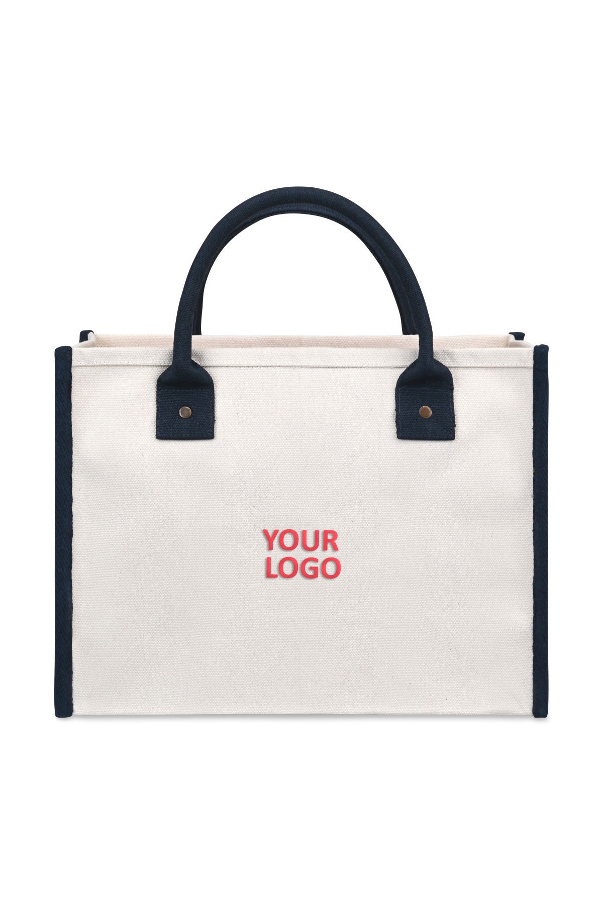 Market Street Custom Totes, Navy