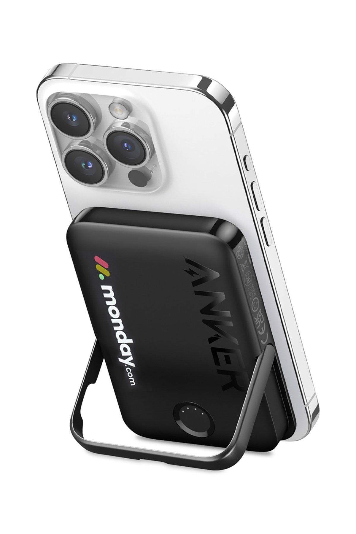 Anker MagGo 5K Custom Power Banks with Stand, Black