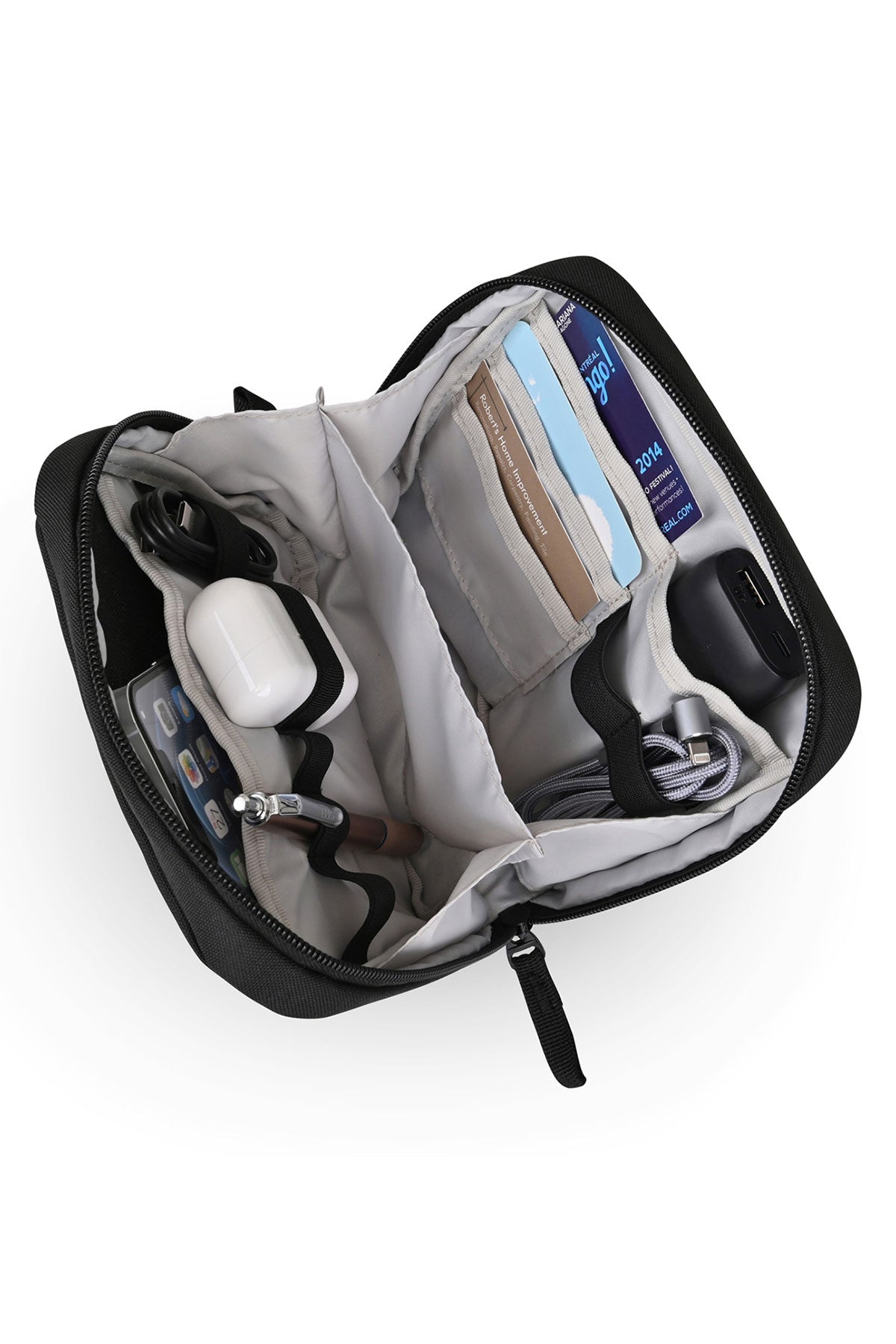 Transit Custom Tech Organizer, Black