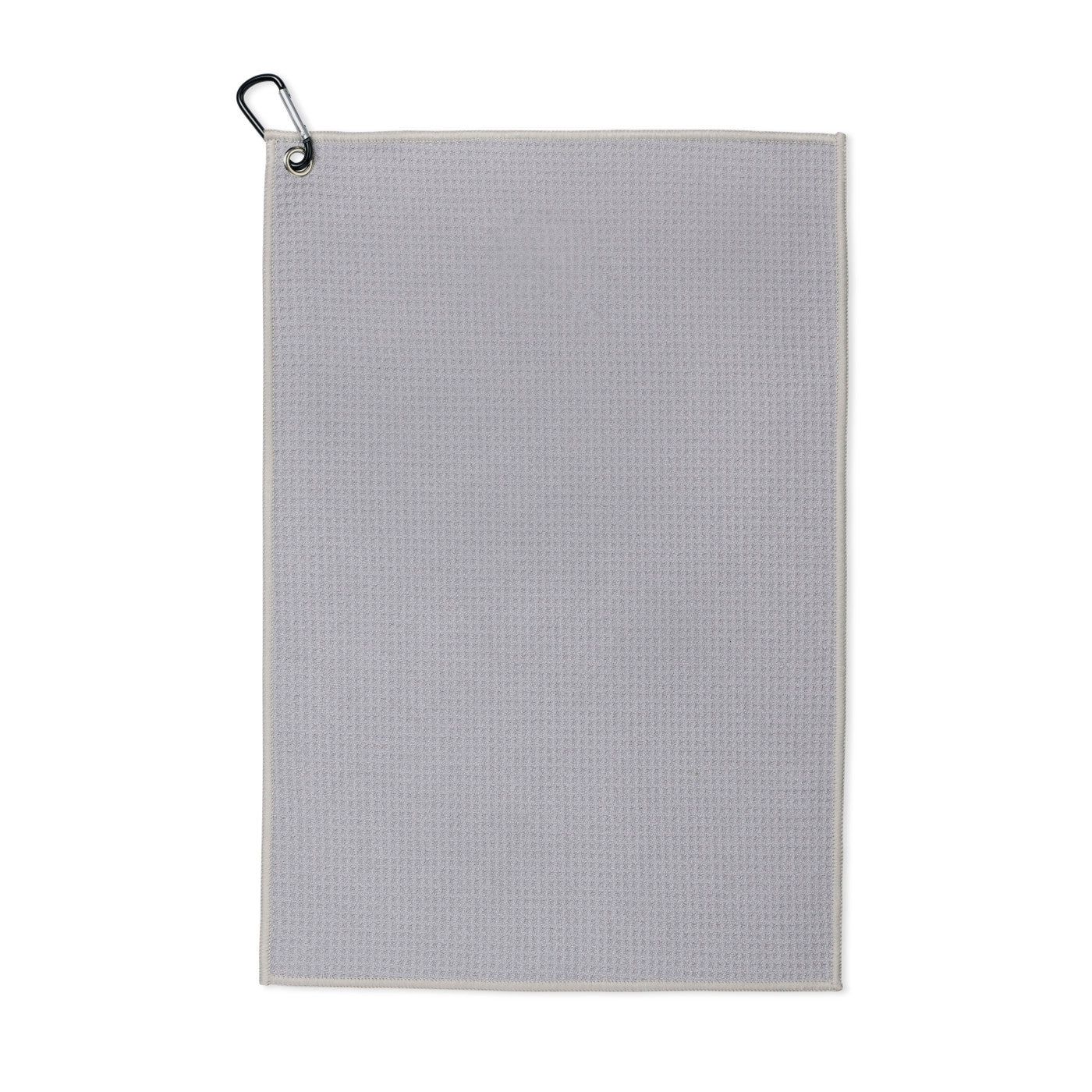 Golf Links Waffle Weave Custom Towels, Light Gray [Shumaker & Sieffert]