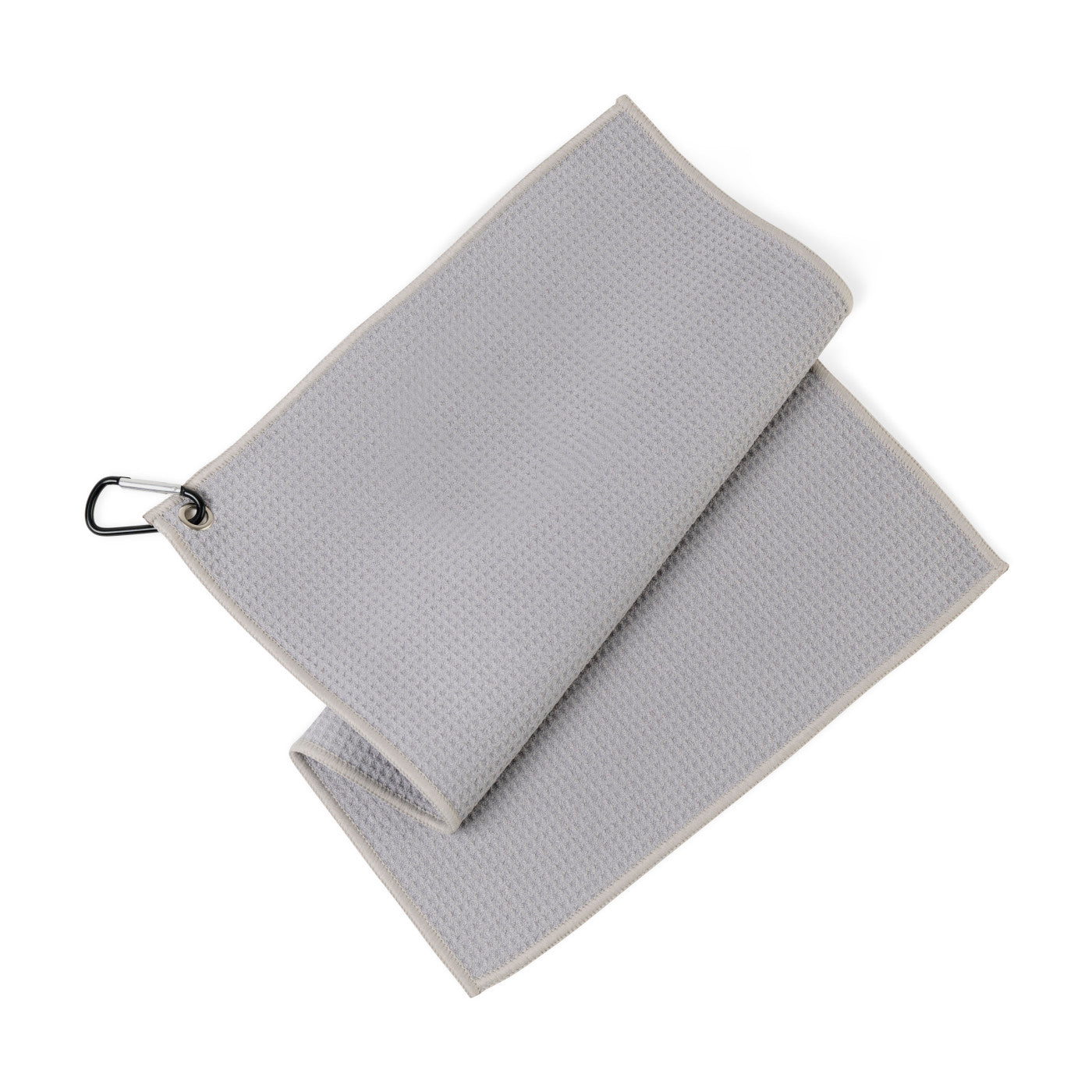 Golf Links Waffle Weave Custom Towels, Light Gray [Shumaker & Sieffert]