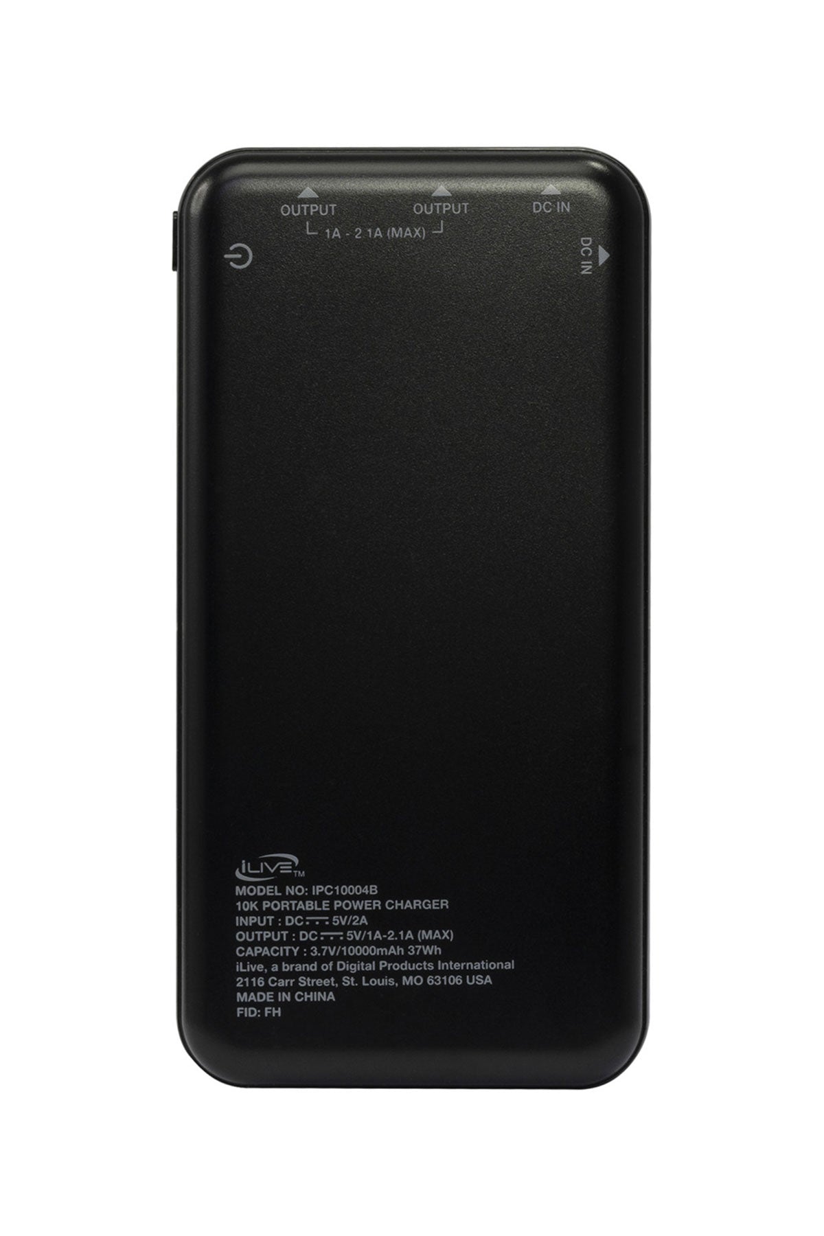 iLive 10K Custom Power Banks, Black