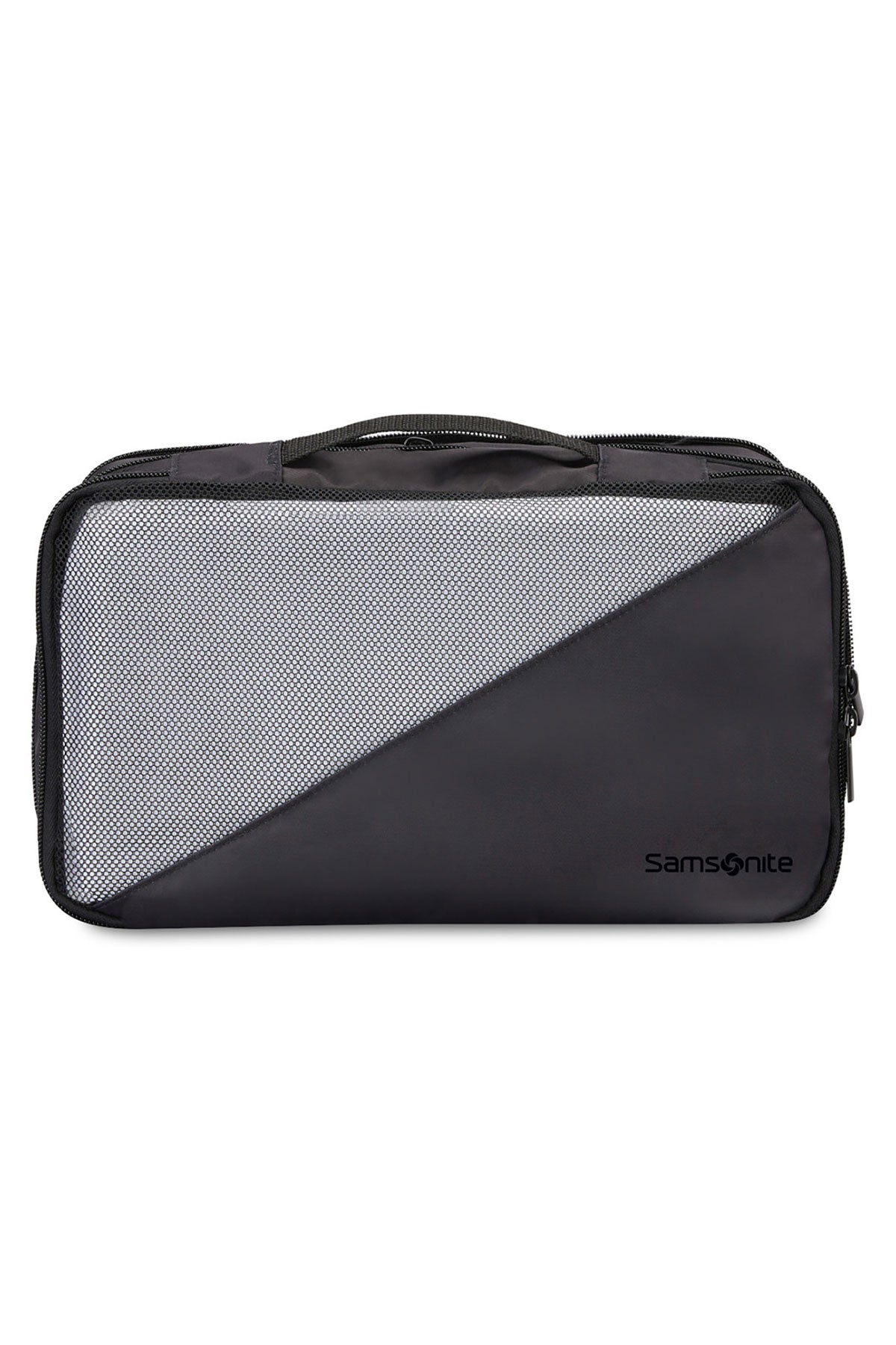 Samsonite 3 Piece Custom Compression Packing Cube Set, Black