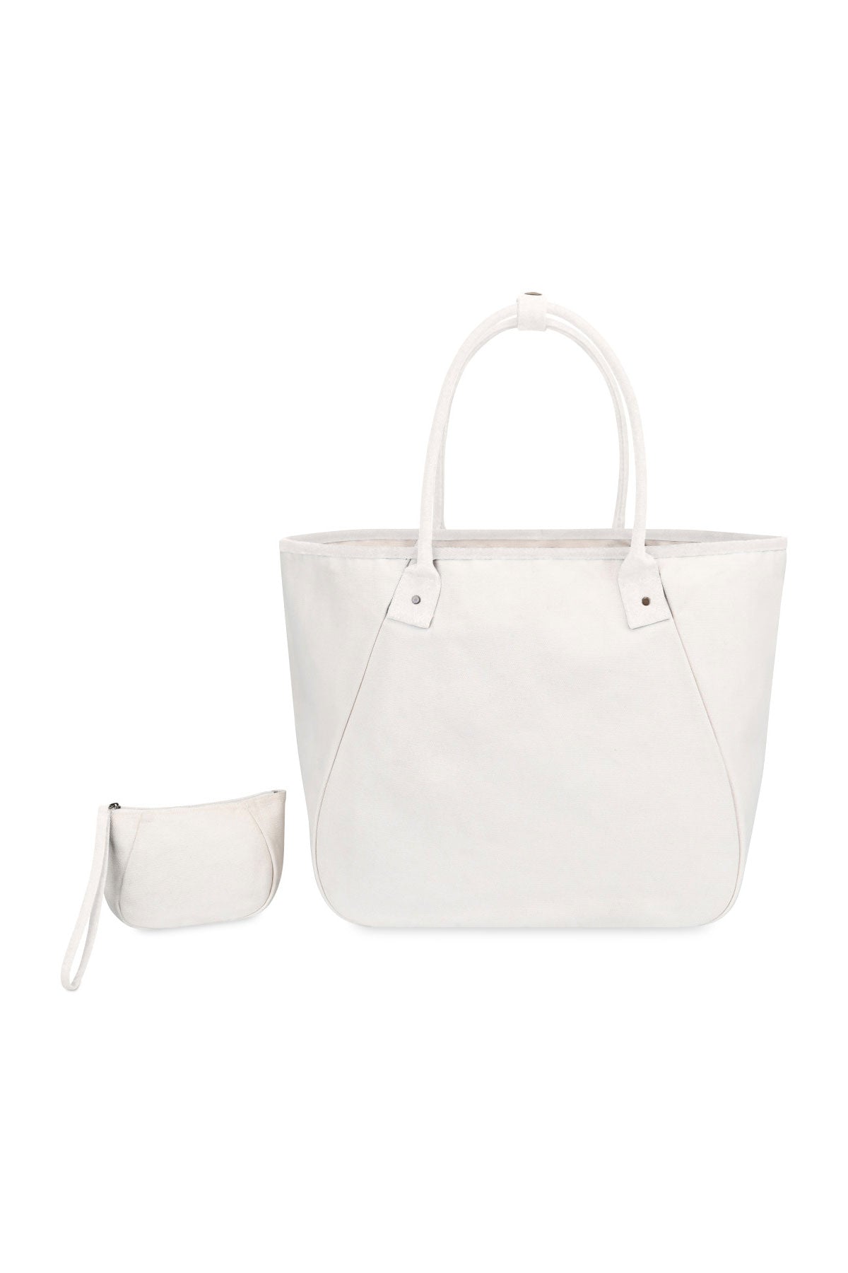 Market Street Custom Tapered Carryall Totes, Natural