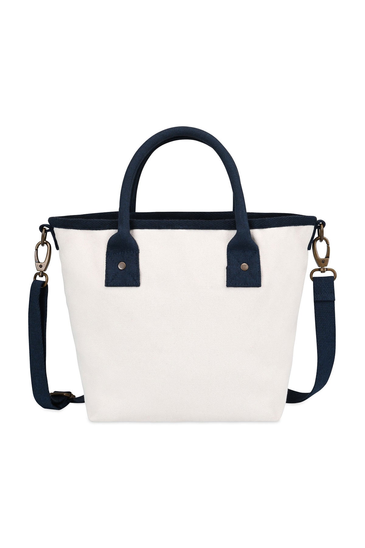 Mini Market Street Custom Crossbody Totes, Navy