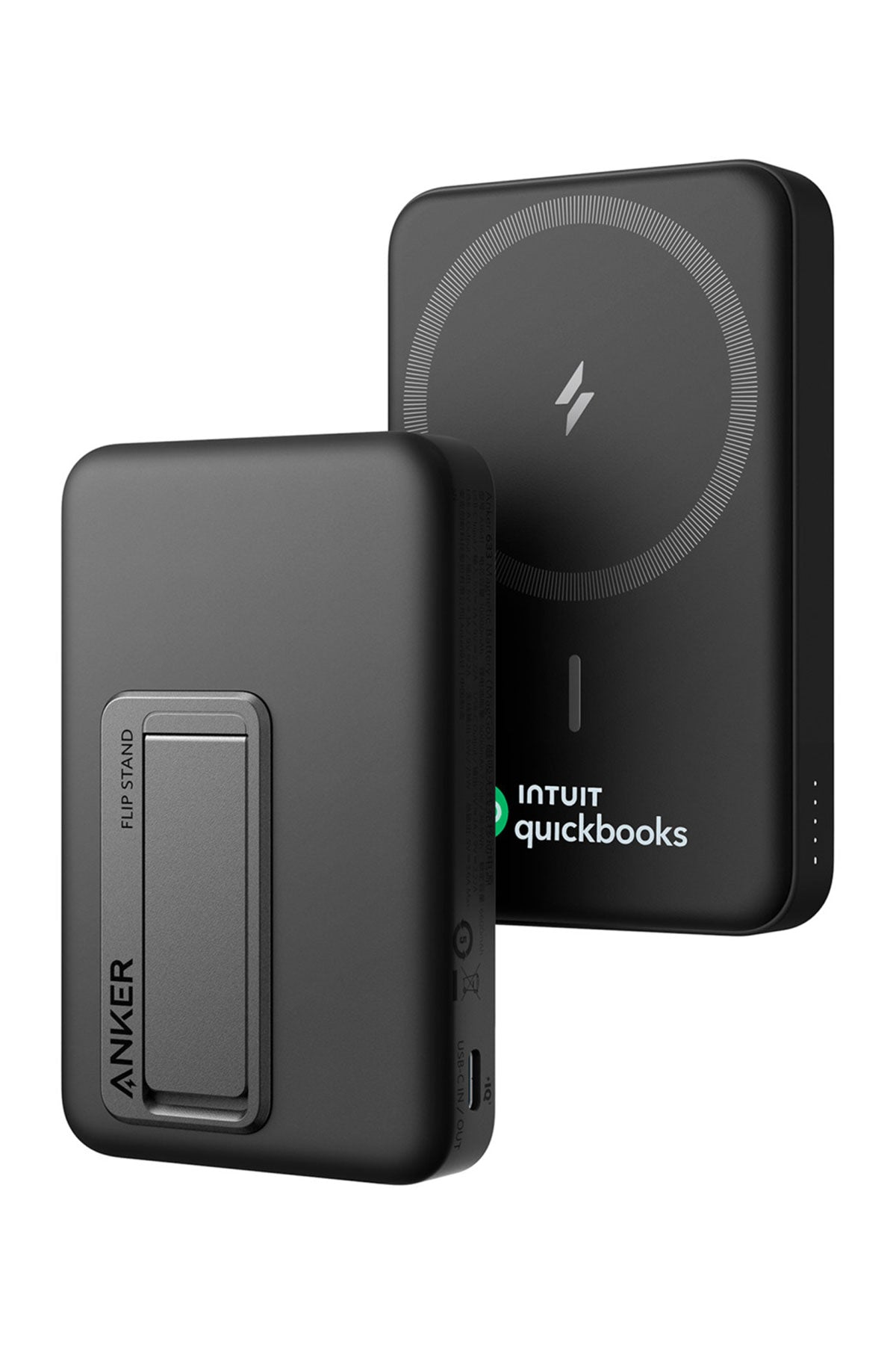 Anker Maggo Custom PowerBanks 10K with Stand, Black [Marx Optical]