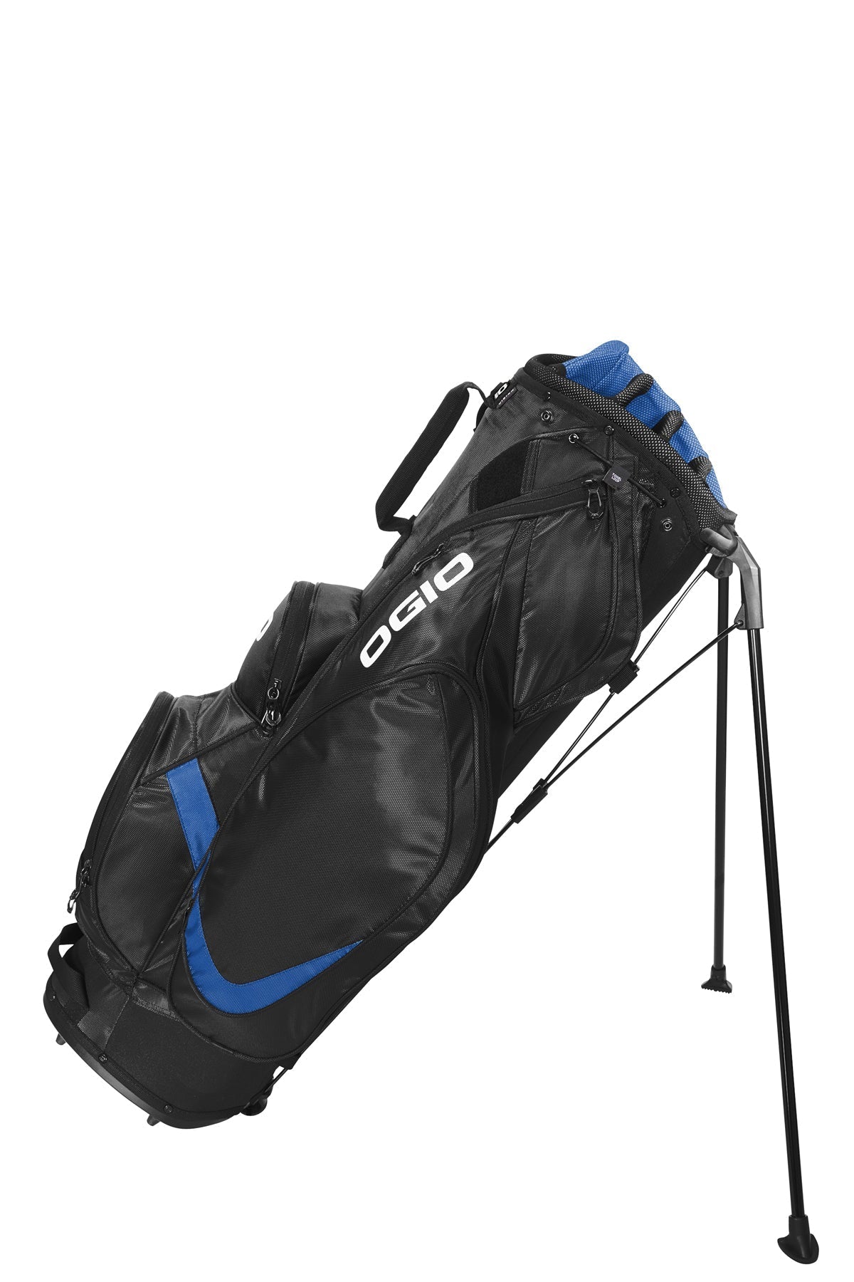 OGIO Vision 20 Custom Golf Bags, Black/ Royal [Real8 Group]
