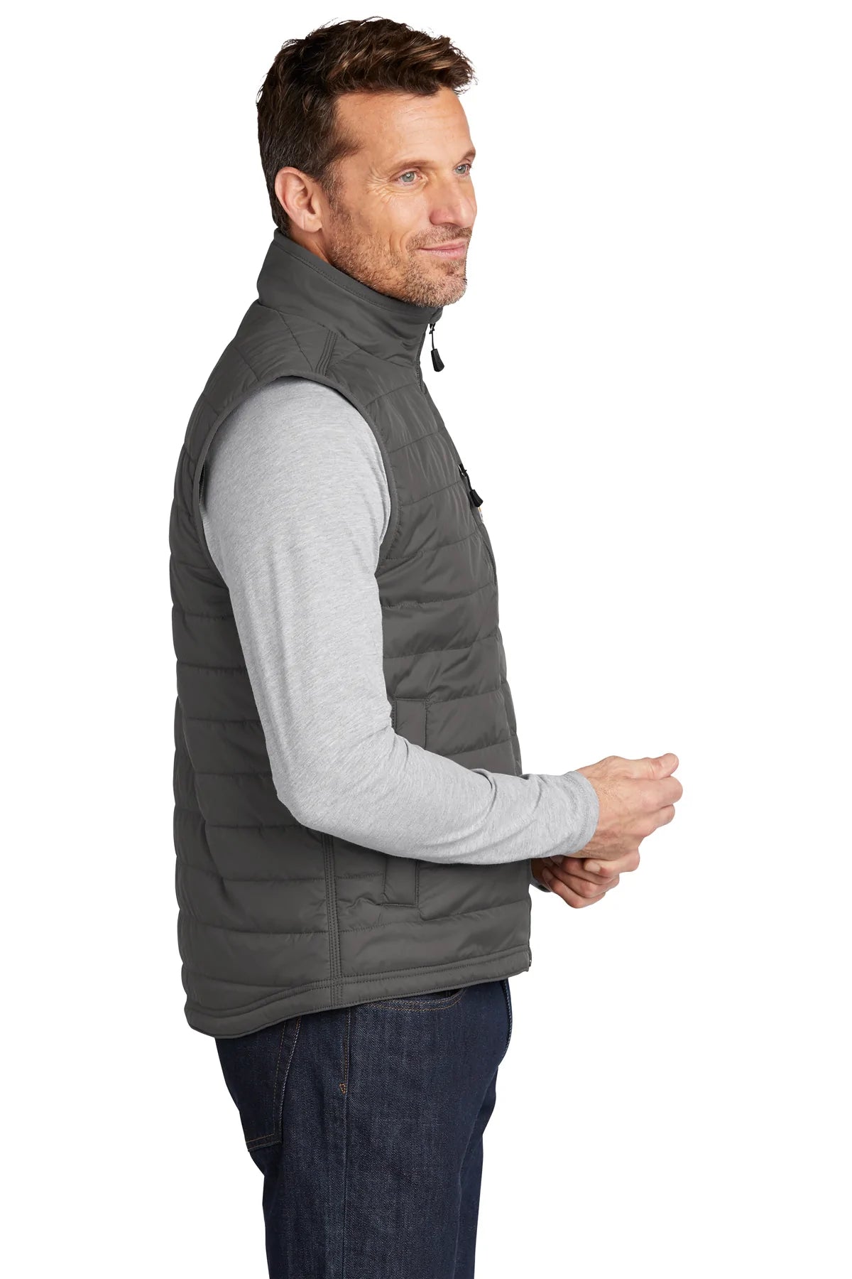 Carhartt Gilliam Vest, Shadow Grey [Matos Builders]