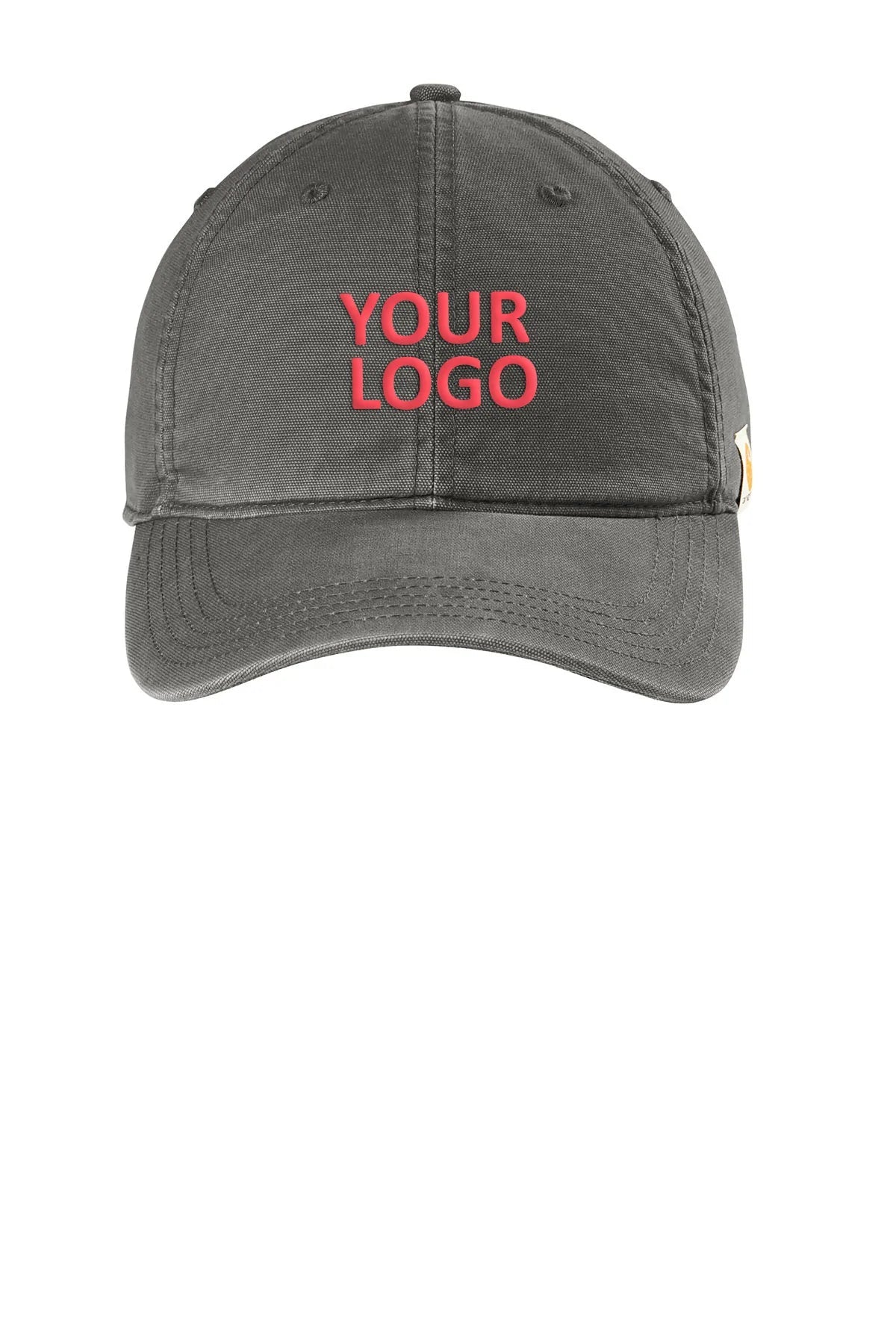 Carhartt Cotton Canvas Custom Caps, Gravel [WINCO Construction Company]
