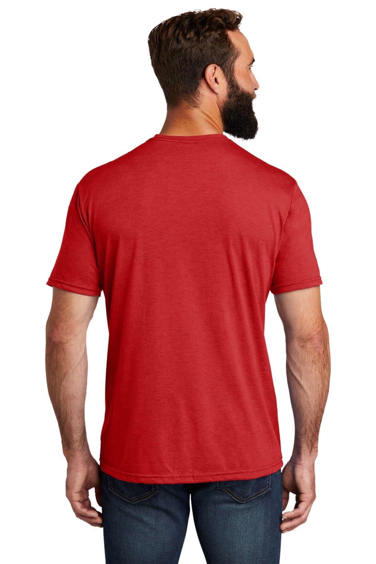 Allmade Unisex Tri-Blend Branded Tee, Rise Up Red [ASI]