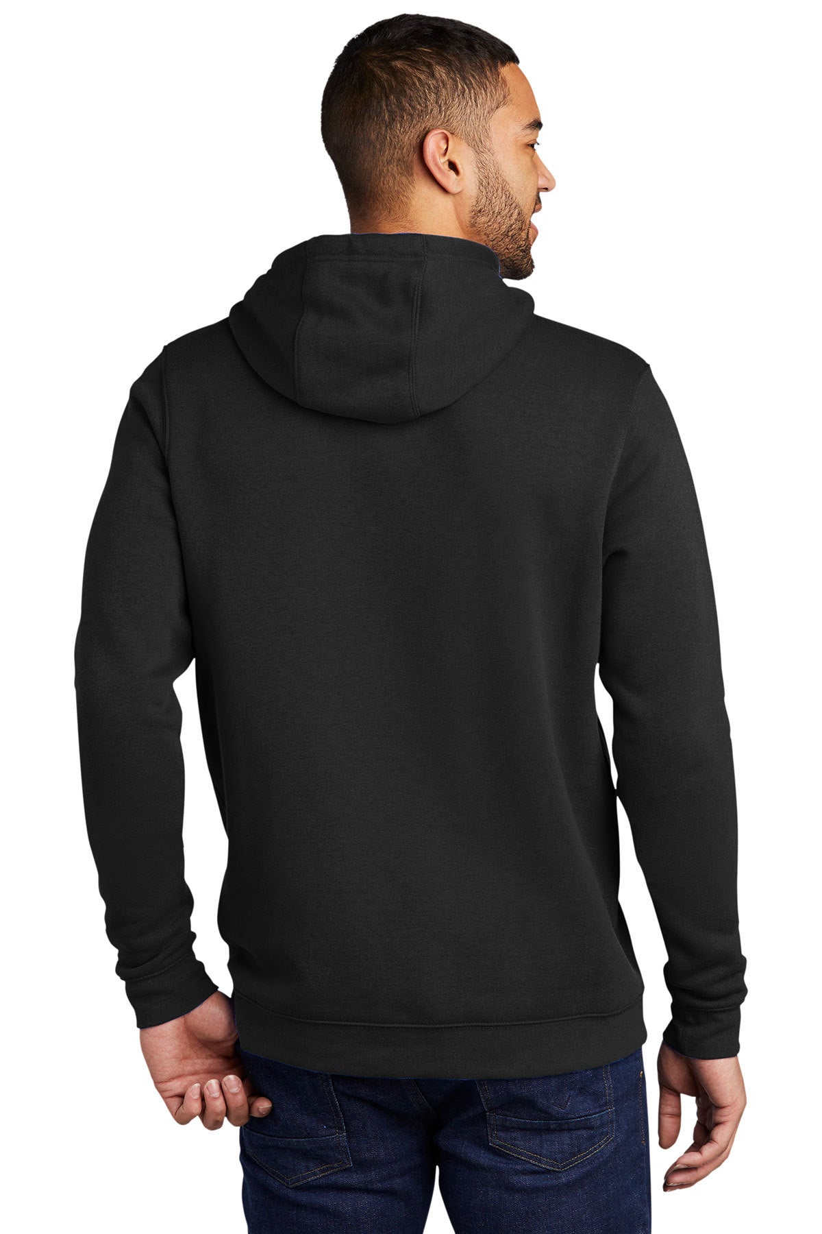 Nike Club Fleece Customized Hoodies, Black [Harris & Associates]